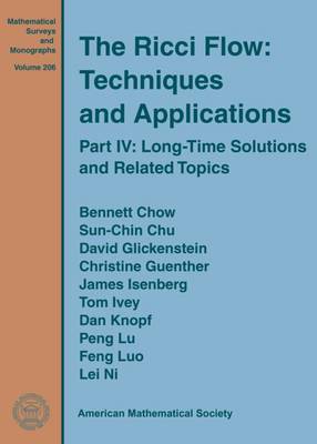 Book cover for The Ricci Flow: Techniques and Applications