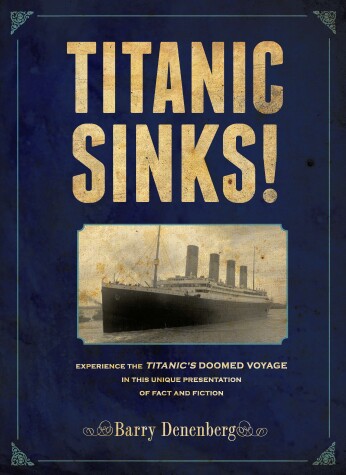 Book cover for Titanic Sinks!