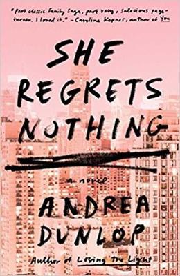 Book cover for She Regrets Nothing