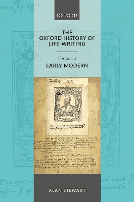 Book cover for The Oxford History of Life Writing: Volume 2. Early Modern