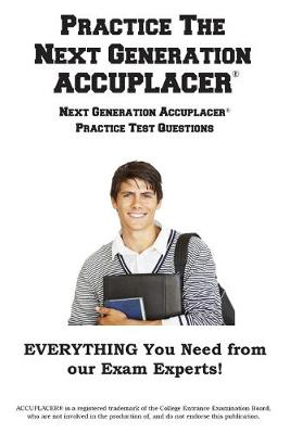 Book cover for Practice the Next Generation ACCUPLACER