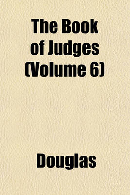 Book cover for The Book of Judges (Volume 6)