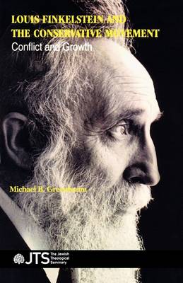 Cover of Louis Finkelstein and the Conservative Movement