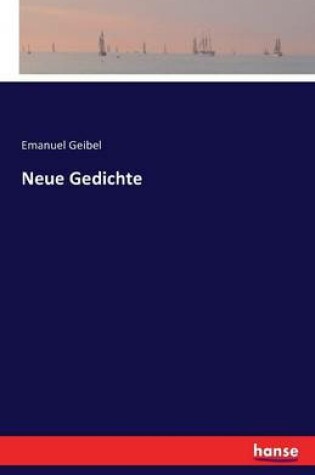 Cover of Neue Gedichte