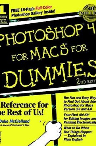 Cover of Photoshop for Macs For Dummies