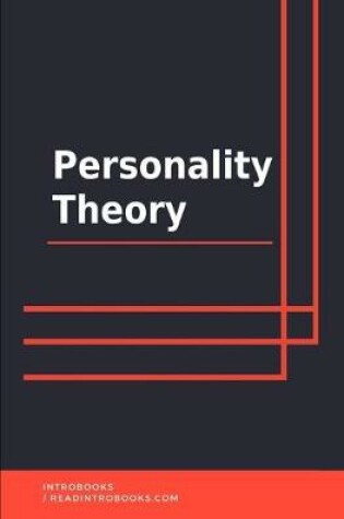 Cover of Personality Theory