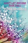 Book cover for Don't Let Anyone Ever Dull Your Sparkle Journal