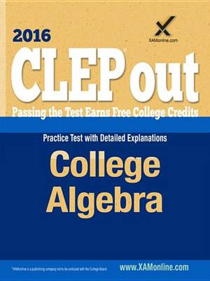 Book cover for CLEP College Algebra