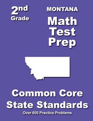 Book cover for Montana 2nd Grade Math Test Prep