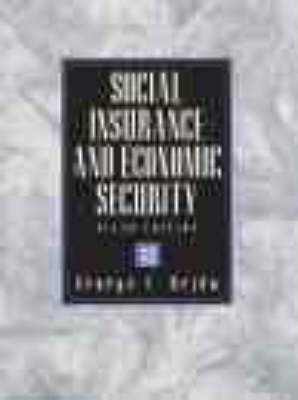 Book cover for Social Insurance Economic Security