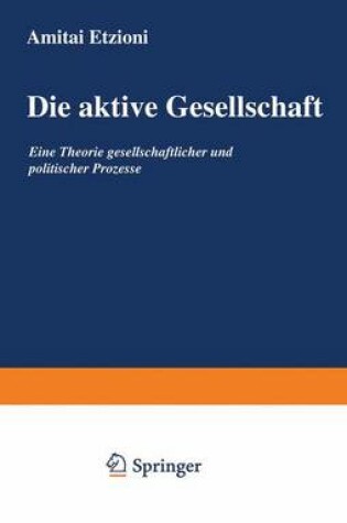 Cover of Die Aktive Gesellschaft