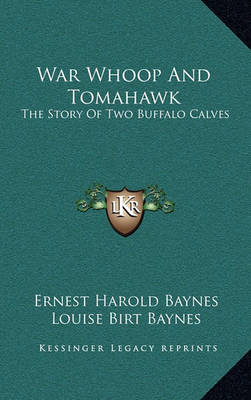 Book cover for War Whoop and Tomahawk