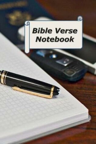 Cover of Bible Verse Notebook