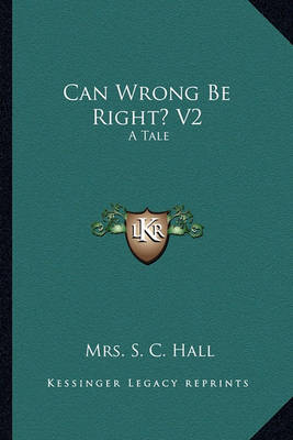 Book cover for Can Wrong Be Right? V2