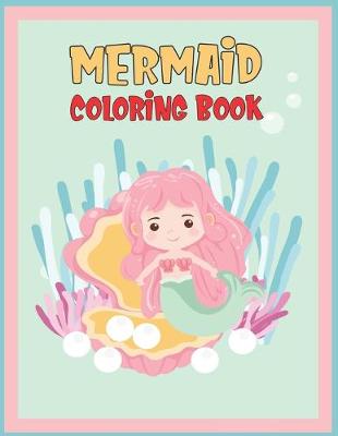 Book cover for Mermaid coloring book