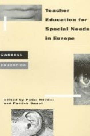 Cover of Teacher Education for Special Needs in Europe