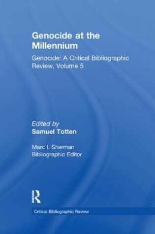 Cover of Genocide at the Millennium