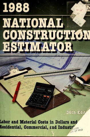 Cover of National Construction Estimator