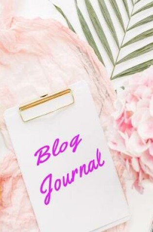 Cover of Blog Journal