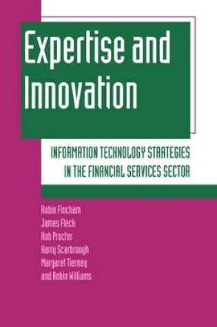 Cover of Expertise and Innovation