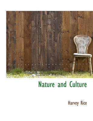 Book cover for Nature and Culture