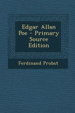 Cover of Edgar Allan Poe