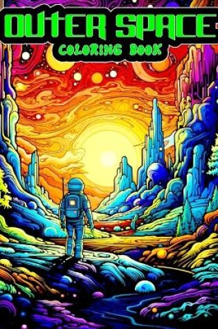 Cover of Outer Space Coloring Book