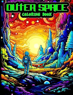 Book cover for Outer Space Coloring Book