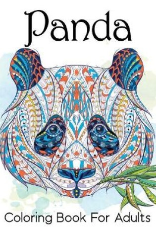 Cover of Panda Coloring Book for Adults