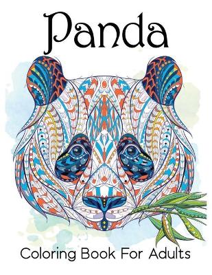 Book cover for Panda Coloring Book for Adults