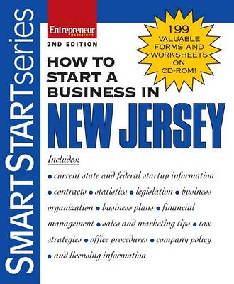 Book cover for How To Start A Business in New Jersey