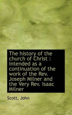 Book cover for The History of the Church of Christ