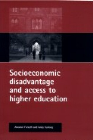 Cover of Socioeconomic Disadvantage and Access to Higher Education