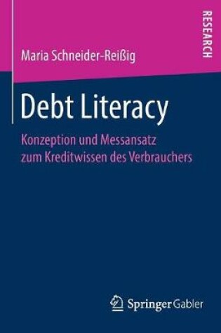 Cover of Debt Literacy