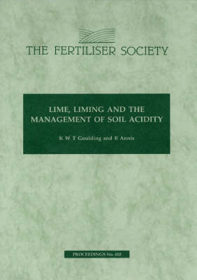 Book cover for Lime, Liming and the Management of Soil Acidity