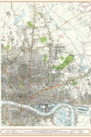 Cover of London Street Map 1863 - North East