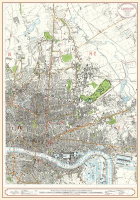 Book cover for London Street Map 1863 - North East