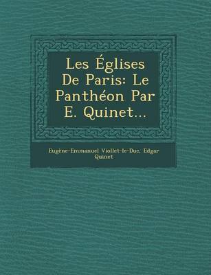 Book cover for Les Eglises de Paris
