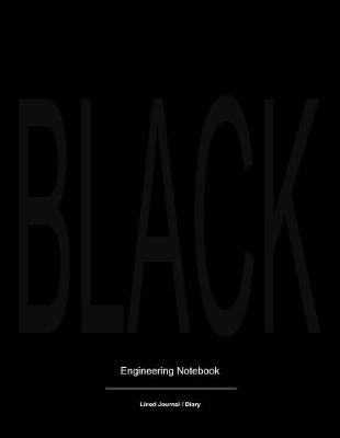 Book cover for Black engineers notebook