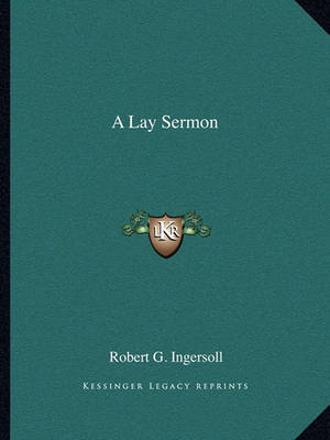 Book cover for A Lay Sermon