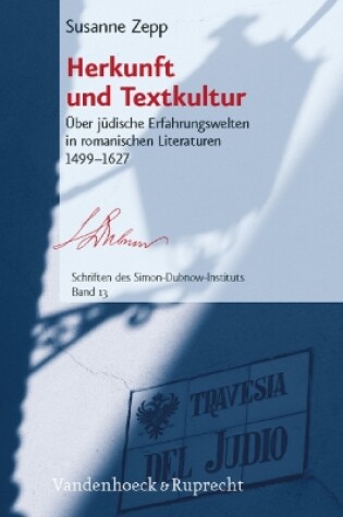 Cover of Herkunft und Textkultur