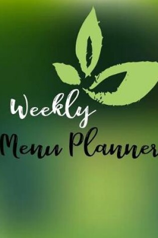 Cover of Weekly Menu Planner