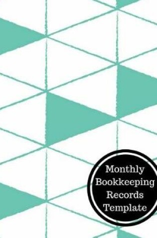 Cover of Monthly Bookkeeping Records Template