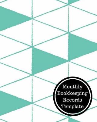 Cover of Monthly Bookkeeping Records Template