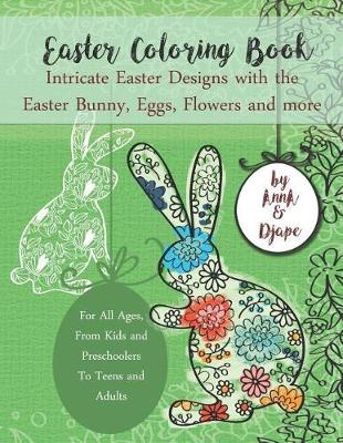 Book cover for Easter Coloring Book