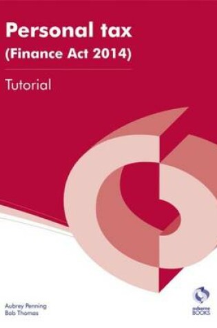 Cover of Personal Tax (Finance Act 2014) Tutorial