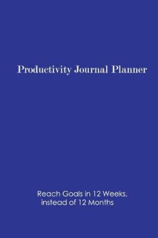 Cover of Productivity Journal Planner