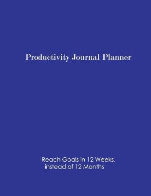 Book cover for Productivity Journal Planner