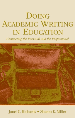 Book cover for Doing Academic Writing in Education