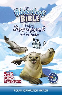 Cover of NIrV Adventure Bible Book of Devotions for Early Readers: Polar Exploration Edition